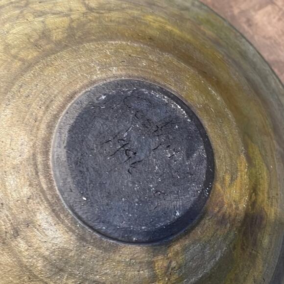 Handmade Vintage pottery 1996 Kokopelli - Picture 2 of 2